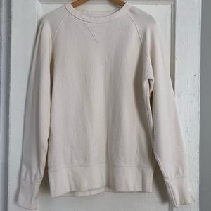 Rag & Bone ivory sweatshirt